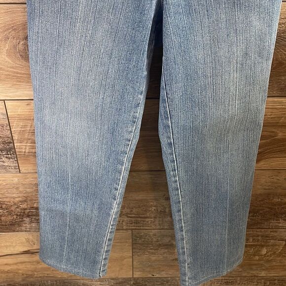 Gloria Vanderbuilt Amanda Style Indigo Blue Jeans Size 8P  Short Vintage - Picture 3 of 12
